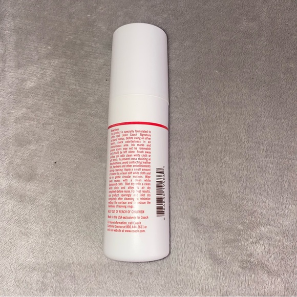 Coach Handbag Signature Fabric Cleaner 6 FL Oz Bottle brand new and sealed - Picture 2 of 4